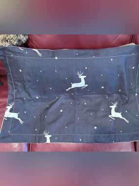 Black & White Reversible Holiday Duvet & Shams